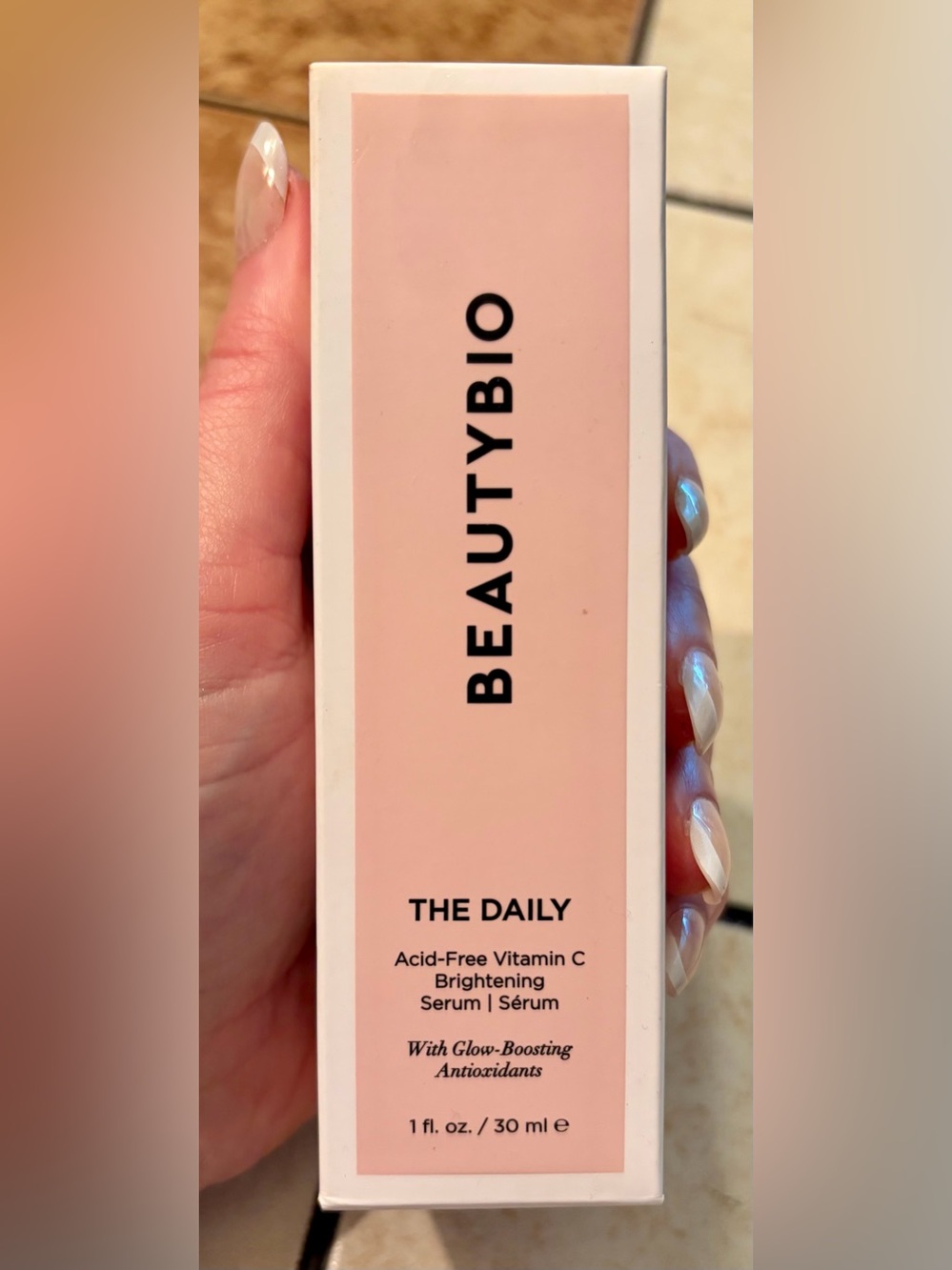 New Beauty Bio The Daily Acid-Free Vitamin C Brightening Serum 1 fl oz/30 ml